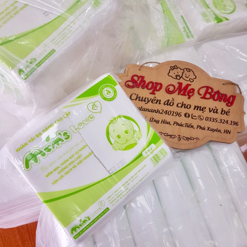 Khăn vải khô đa năng bịch 600gram