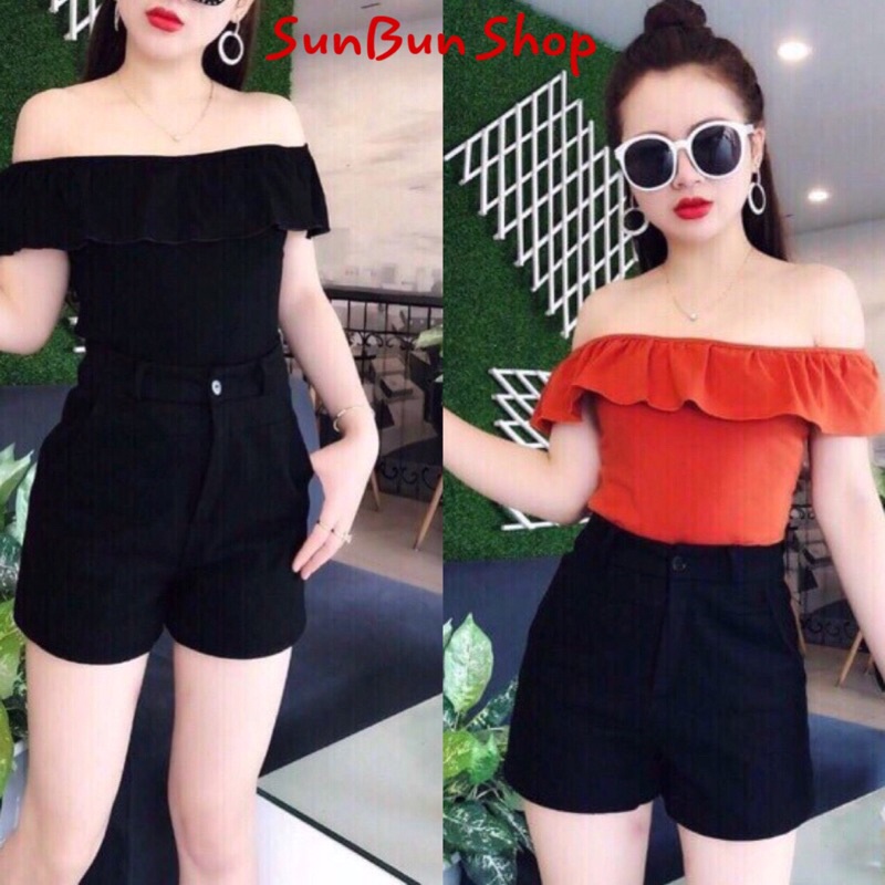 Quần Short Cạp Cao ❤️ Chất Đẹp❤️Tôn Dáng