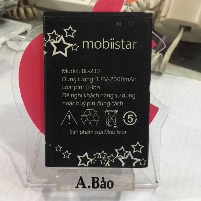 Pin Mobiistar Lai Z1 ( mã :BL230) cao cấp