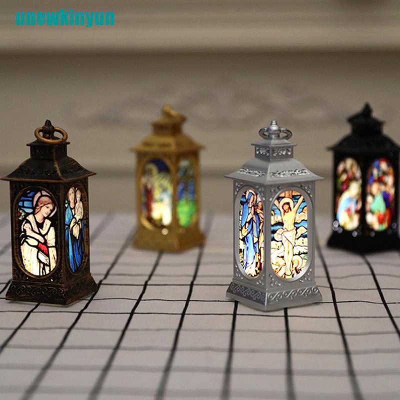 ☀Mô Hình Nhà Thờ Chúa Jesus Có Đèn LED
