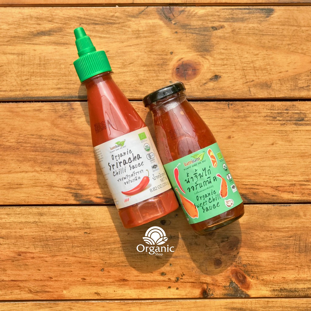 Tương ớt Sriracha hữu cơ Lumlum - Organic Sweet Chilli Sauce