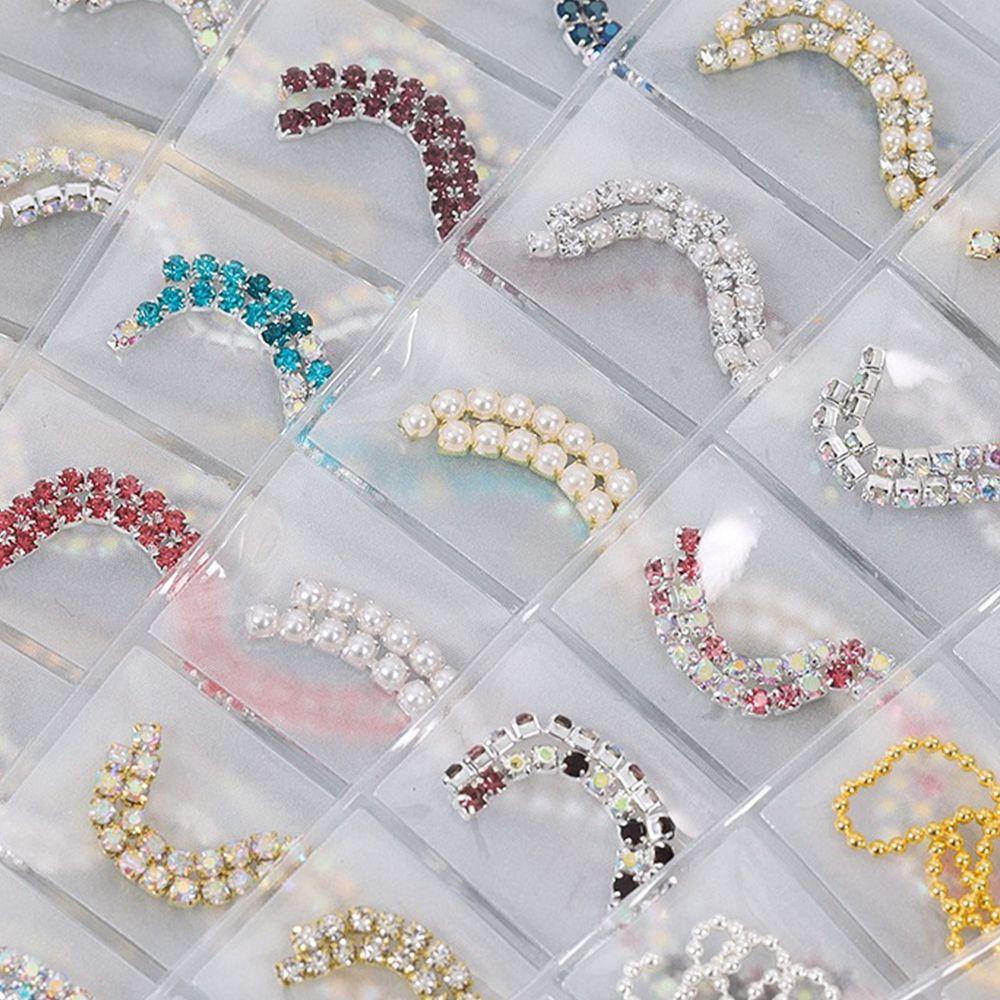 Dây Chuyền Kim Loại Thời Trang Cho Nữ|Hạt Charm Trang Trí Móng Nghệ Thuật DIY