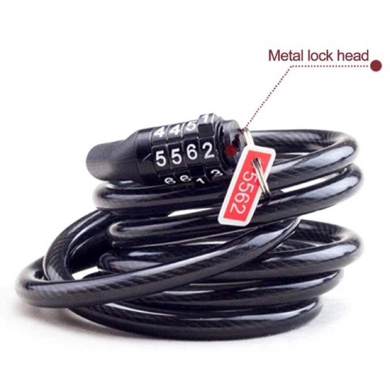 ổ khoá số ( dây ) chống trộm khoá nhà , khoá xe đạp , xe máy