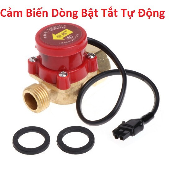 Bơm tăng áp tự động 100w- Kèm rơle tự ngắt  - 3 mức hoạt động thông minh