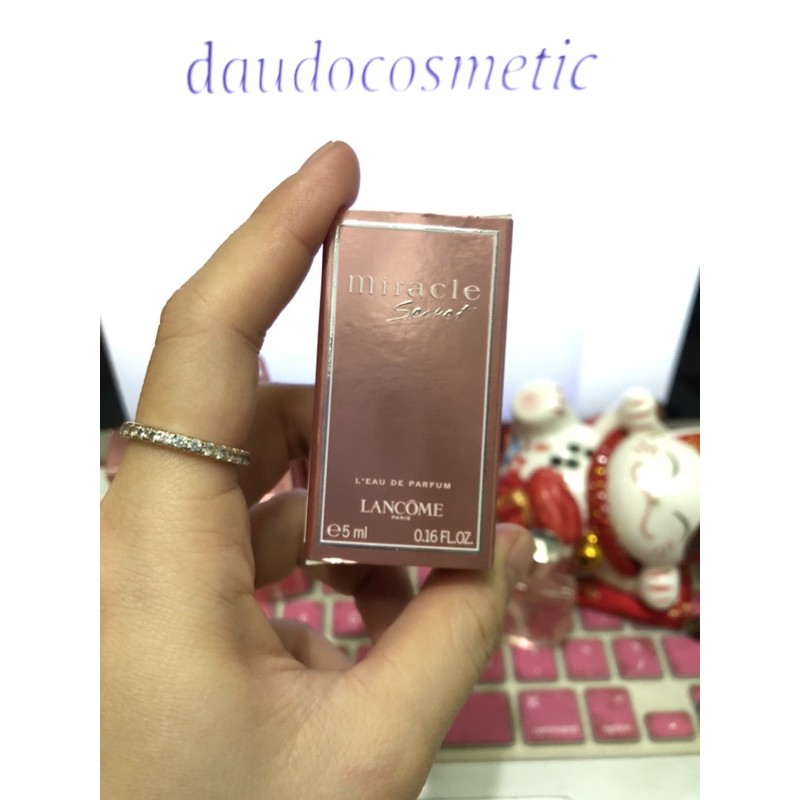 [ mini ] Nước hoa Lancome Miracle Secret EDP 5ml | Thế Giới Skin Care