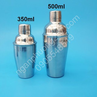 Bình lắc pha chế Cocktail Shaker Inox 350ml