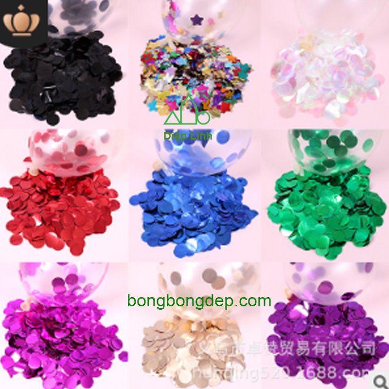 Hỗn Hợp Kim Sa Kim Tuyến Trang Trí Bong Bóng Tiệc Tùng Ngày Lễ Sinh Nhật Nhà Cửa Nhiều Màu