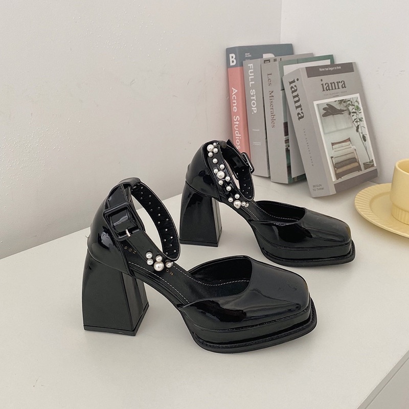 _ Giày lolita đế trụ 9cm siêu tôn dáng hottrend