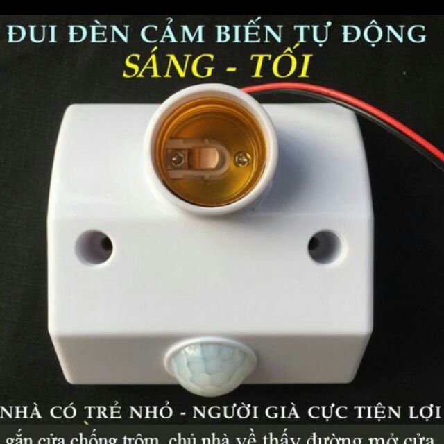 Đui đèn cảm biến