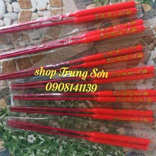 1 cặp Đèn cầy ra gió loại lớn không tắc đặc biệt