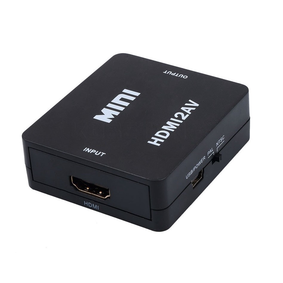 Thiết bị chuyển đổi HDMI sang RCA AV/CVSB kết nối cổng USB tiện dụng