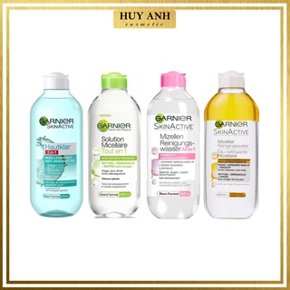 Nước tẩy trang Garnier skin Active 400ml của Đức Pháp .