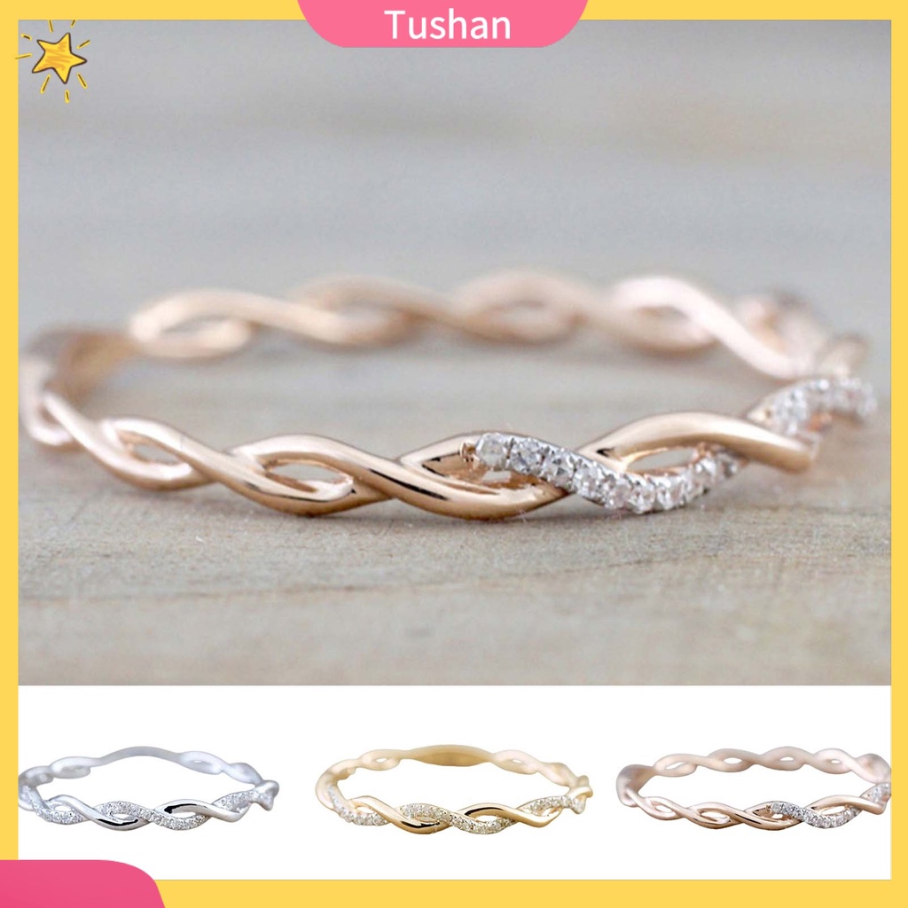 Nhẫn cưới mạ điện trọng lượng nhẹ tinh tế