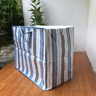 Bạt TÚ PHƯƠNG cao cấp - Túi Bạt Lớn có quai xách, khóa kéo đựng đồ hàng hóa
