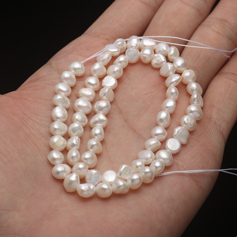 Chuỗi Hạt Ngọc Trai Tự Nhiên Hai Mặt 3-9mm Dùng Làm Trang Sức diy