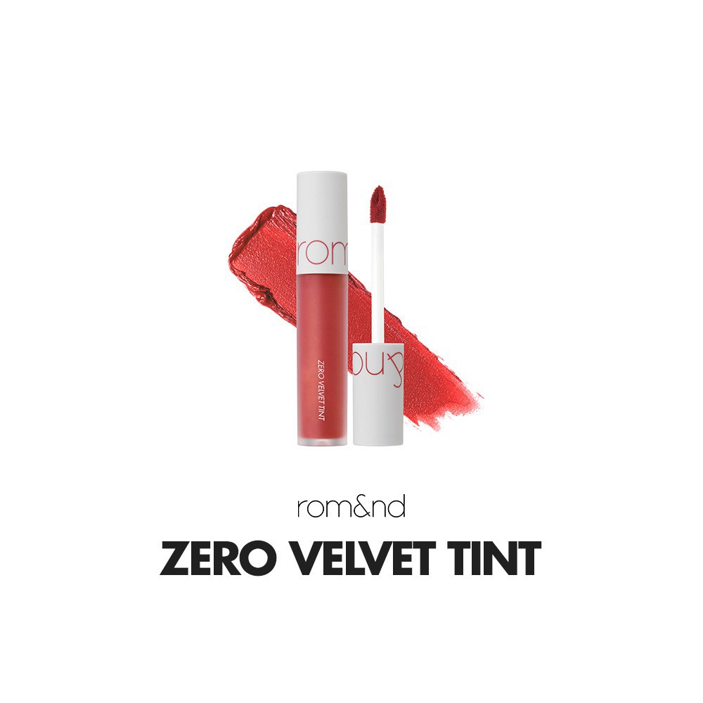 Son Môi Rom & Nd Zero Velvet Tint 5.5g (11 Màu Tùy Chọn)