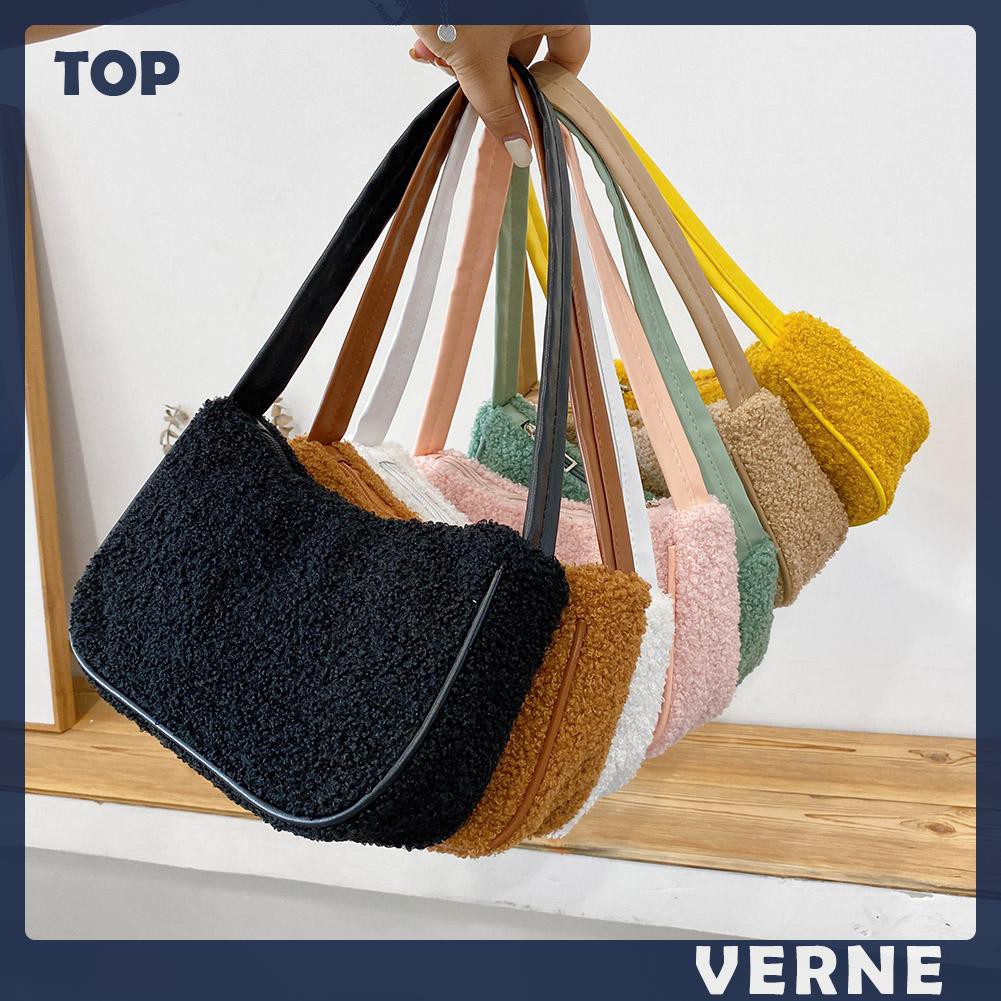 Túi Xách Len Đeo Vai Thời Trang Du Lịch Tiện Dụng