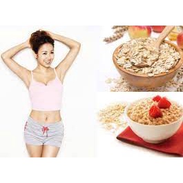 500G Yến mạch Cán Dẹt & Cán Vỡ Hafer Flocken của Đức 5 phút ăn liền