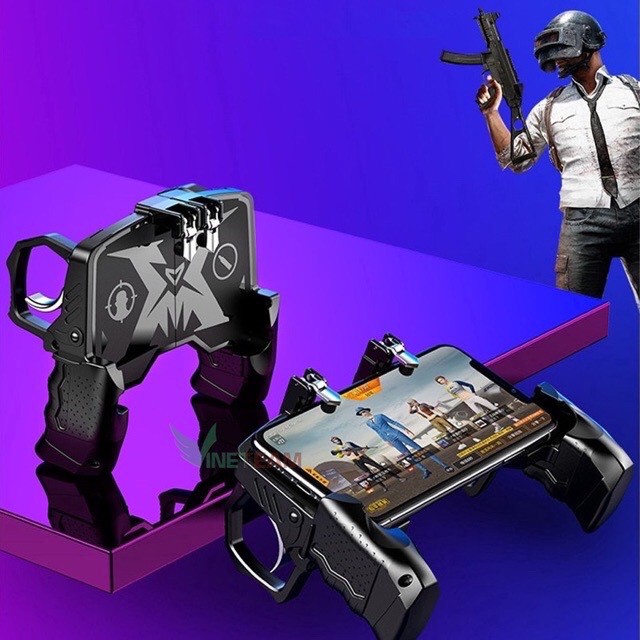 Tay cầm chơi game điện thoại K21 loại chuyên nghiệp dành cho nhiều game Pubg Ros Freefire Cod | BigBuy360 - bigbuy360.vn