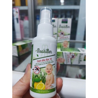 Tinh Dầu Bạc Hà Đuổi Muỗi MOSKILLR 50ML