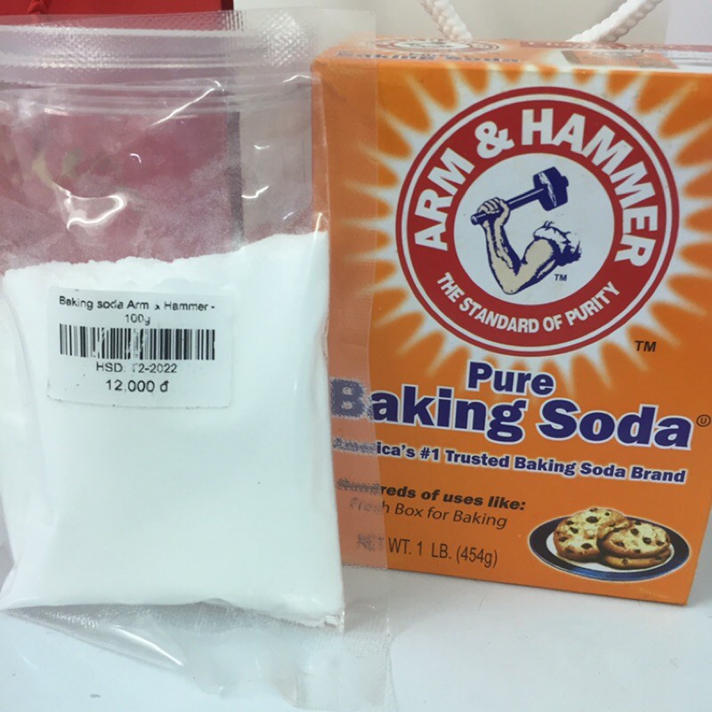 Baking soda muối nở ARM 50gram ⚡ CAO CẤP ⚡ Baking soda đa công dụng làm bánh, chăm sóc da