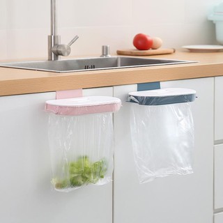 Giá treo túi đựng rác thông minh, Giỏ treo đựng rác có nắp đậy siêu rẻ, giúp gian bếp luôn gọn gàng, sạch sẽ