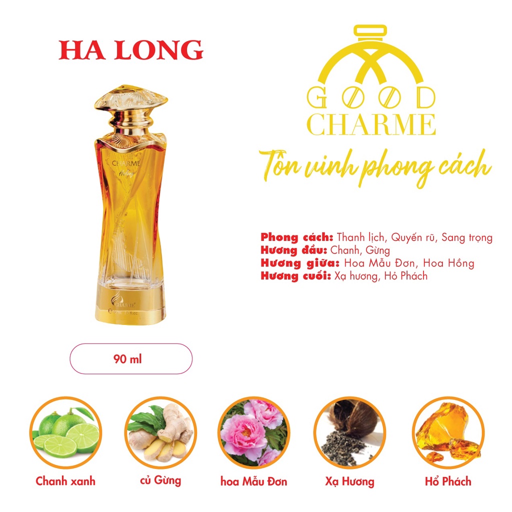 Nước hoa nữ Charme Hạ Long 90ml