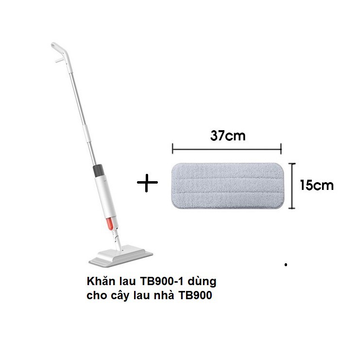 Cây lau nhà hút bụi Deerma TB900