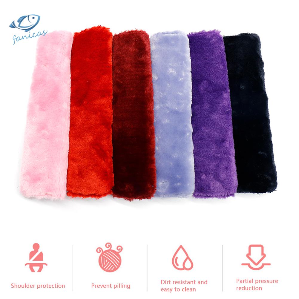 Set 2 vỏ bọc dây đai an toàn xe hơi mềm mại