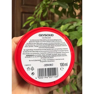 Kem chống nẻ Glysolid Đức 100ml