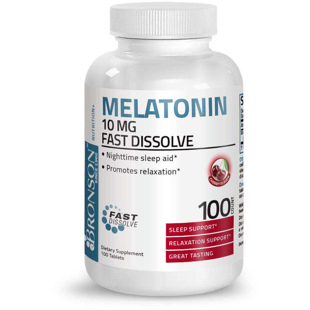 Organic Vitamins Melatonin Fast Dissolve 10mg  - 100 viên Mỹ - Giúp ngủ ngon | BigBuy360 - bigbuy360.vn