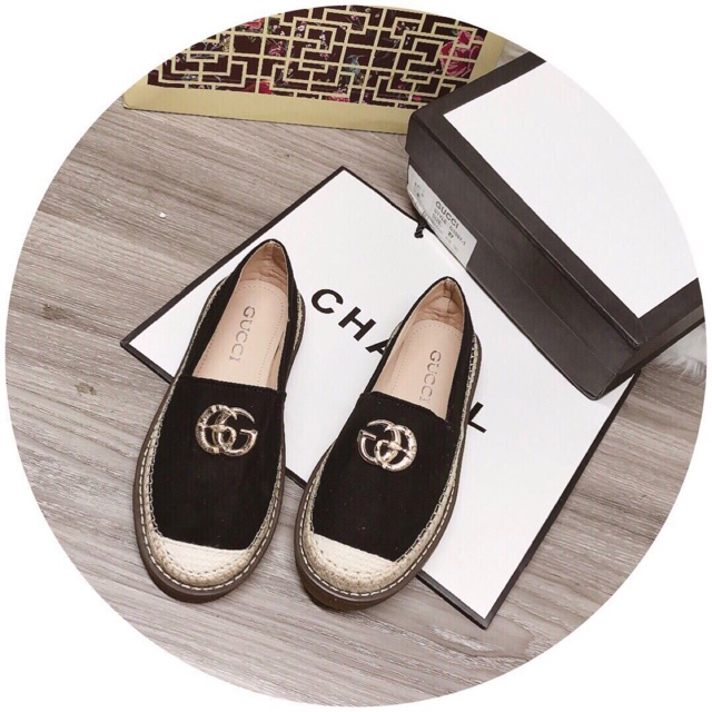 Giày slipon g c viền cói SALE 20%
