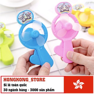 [ĐỒ CHƠI THÔNG MINH] Quạt cầm tay mini cho bé - Quạt cầm tay chạy bằng cơ nhiều màu độc đáo