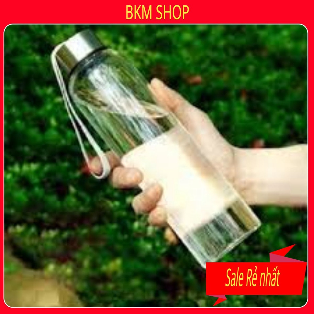 Chai thủy tinh nắp dây 300ml - 500ml ... bkm shop