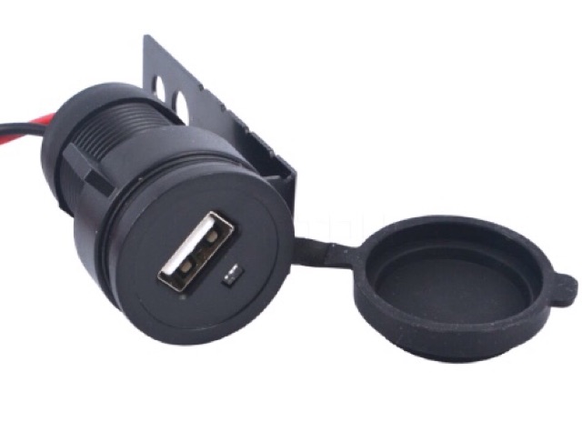 Bộ Lắp Đặt Sạc Điện Thoại Trên Xe Máy 2.1a