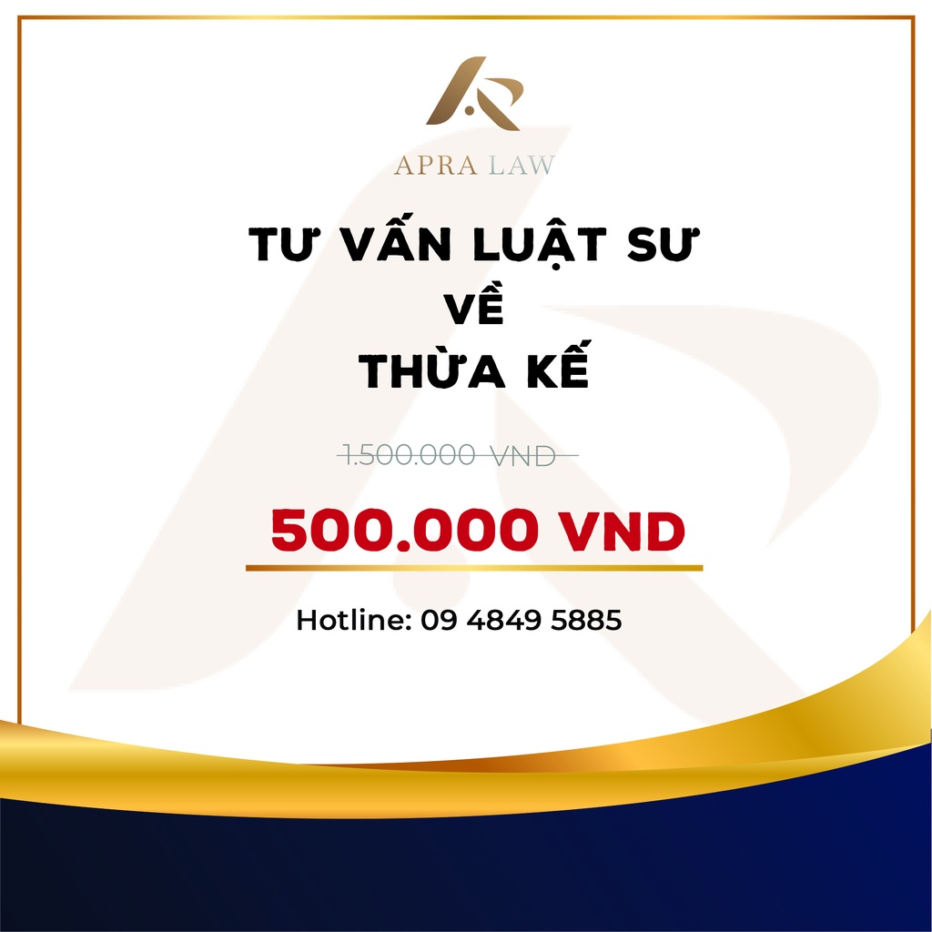 - Tư vấn Luật Sư về Thừa Kế - Công ty Luật TNHH Apra