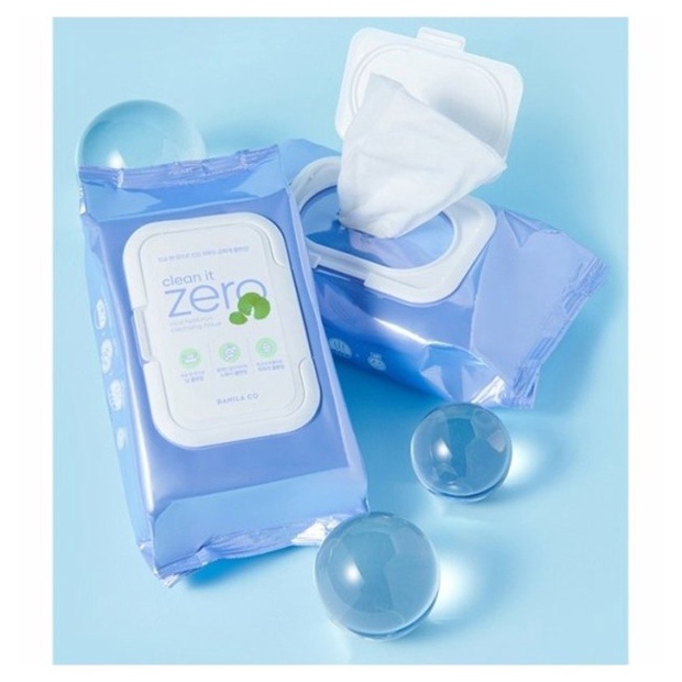 Khăn giấy tẩy trang Zero Clean It Rich Vita 30 tờ, 80 tờ