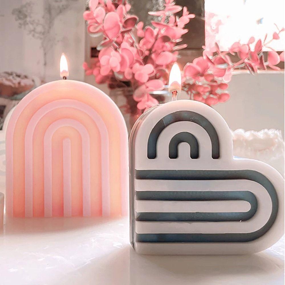 Khuôn Làm Nến Bằng Silicone Resin Thủ Công Dành Cho Trang Trí Nhà Cửa