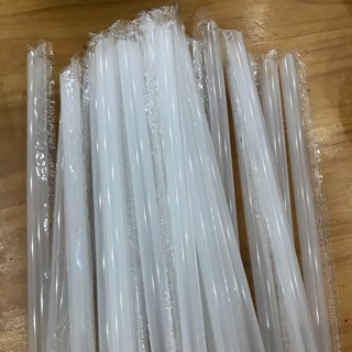 Ống hút trà sữa, bọc túi bóng