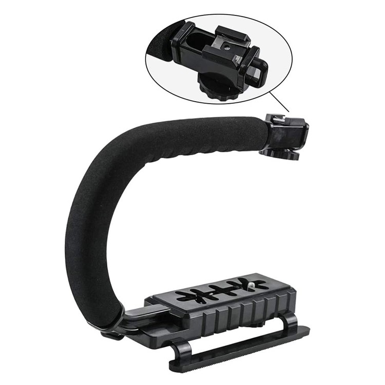 Khung quay phim cầm tay chữ C chống rung | BigBuy360 - bigbuy360.vn