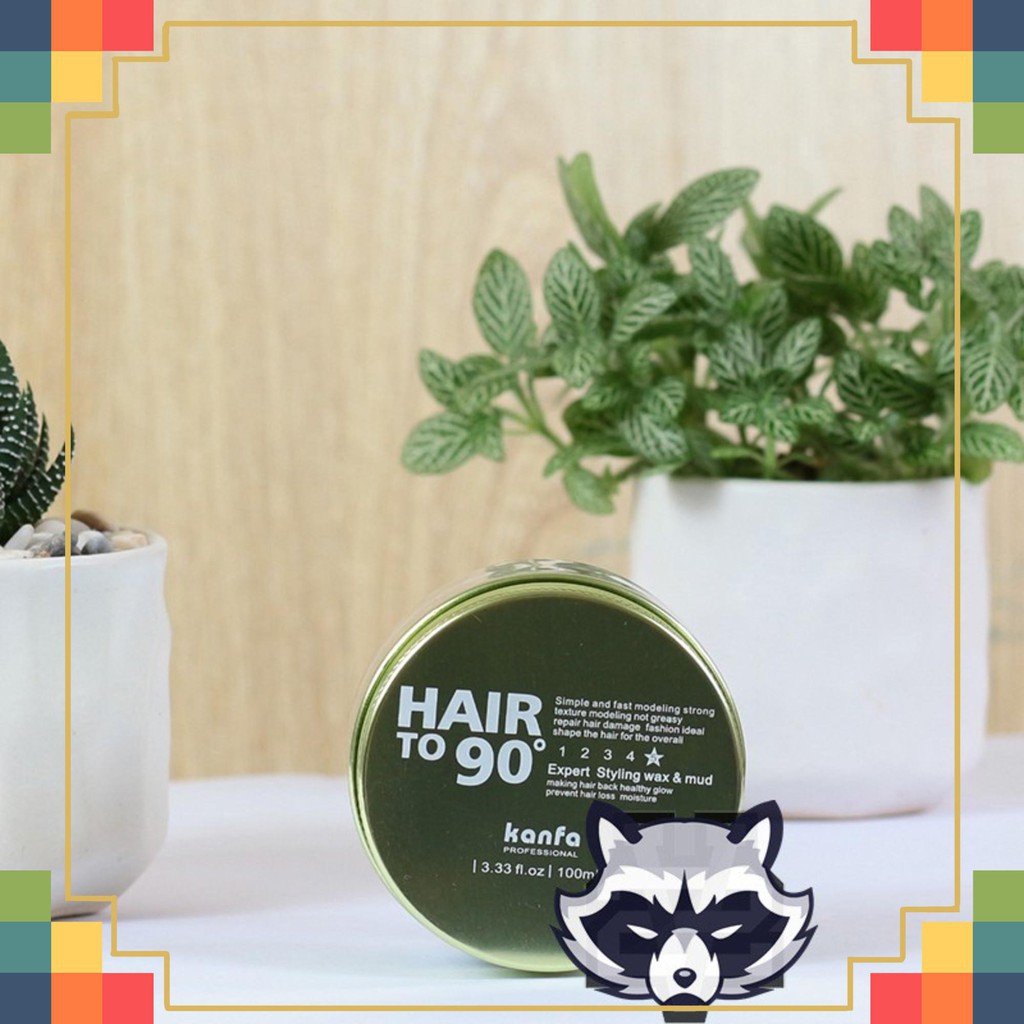 Sáp vuốt tóc Hair To 90 Xanh Kanfa 100ml | Sáp vuốt tóc Kanfa chính hãng