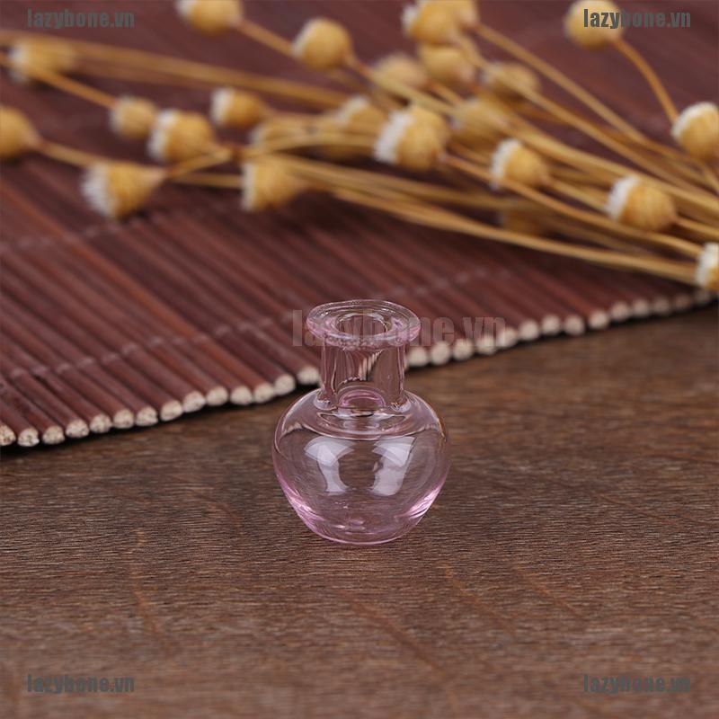 Bình Hoa Thủy Tinh Trang Trí Nhà Búp Bê Tỉ Lệ 1: