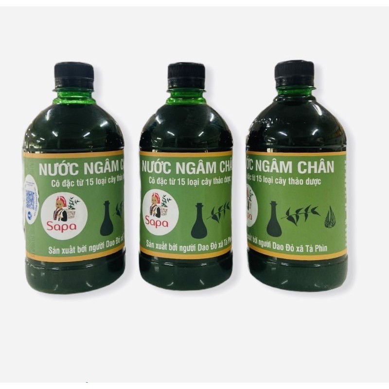 Nước Ngâm Chân Dao Đỏ Sapa