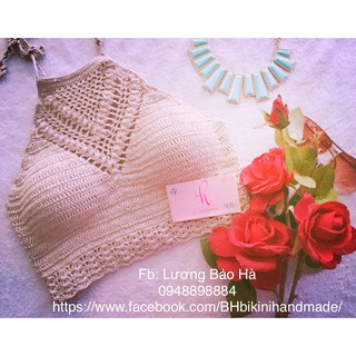 Bikini Crochet Len Móc 2018