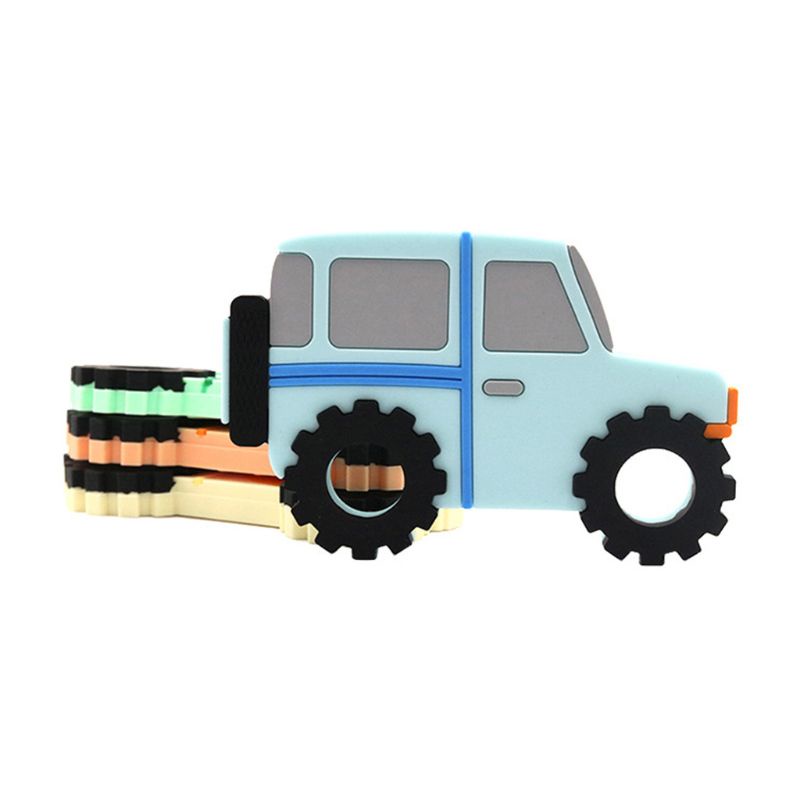 Đồ Chơi Ngậm Nướu Bằng Silicone Cấp Thực Phẩm Dành Cho Em Bé