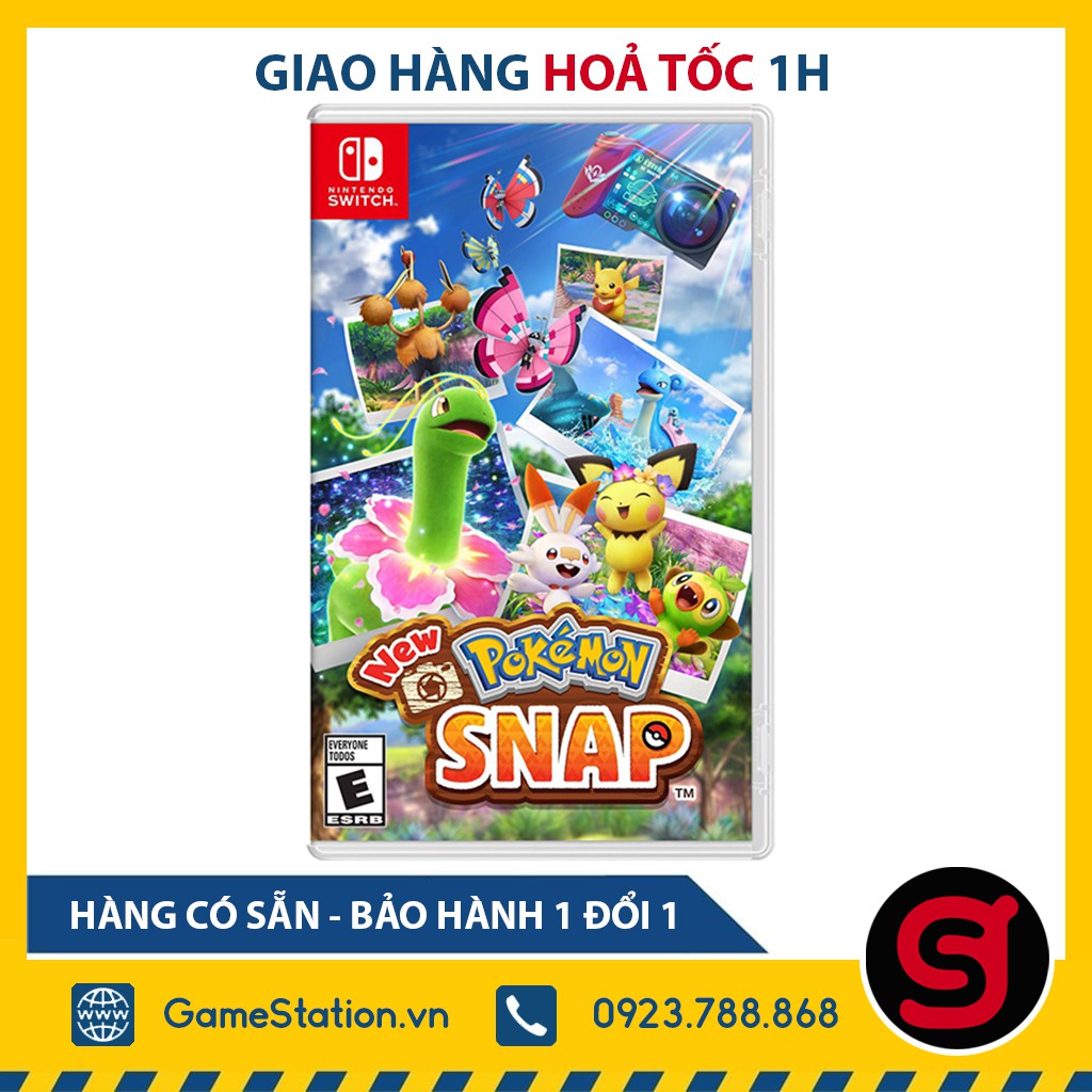 Game New Pokemon Snap - Cho Máy Nintendo Switch