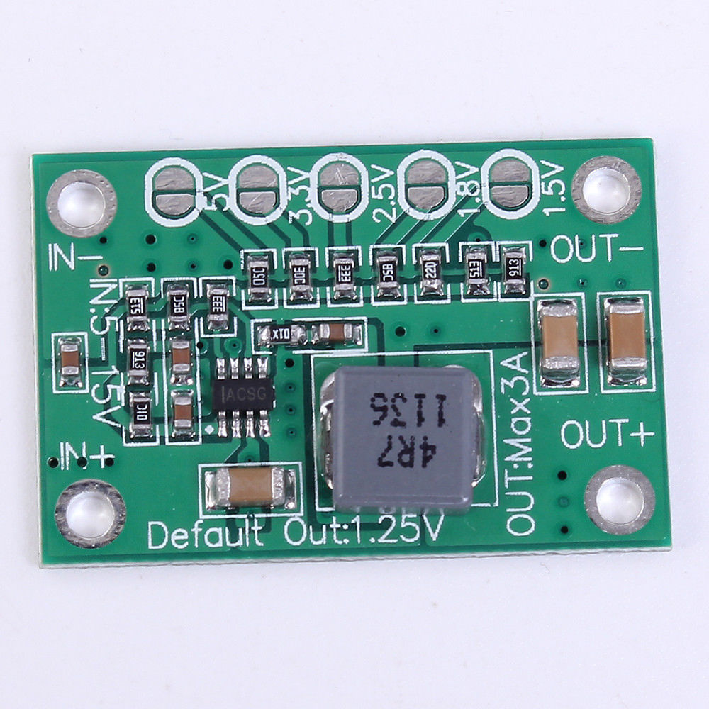 Bảng mạch hạ áp PCBFUN từ Dc 5-16v sang 1.25v / 1.5v / 1.8v / 2.5v / 5v chất lượng cao