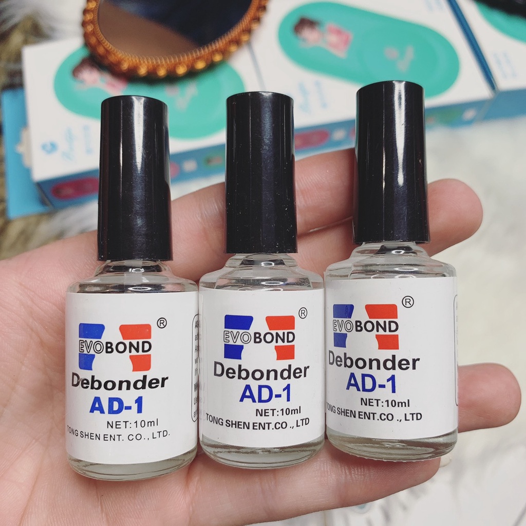 nước sáng đá AD1, nước tháo móng , nước rửa nhíp nối mi
