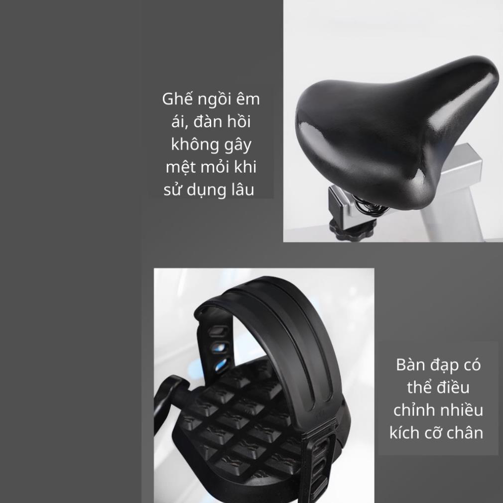 Xe Đạp Tập Thể Dục Tại Nhà HP18, Xe Đạp Thể Dục Do Nhịp Tim Và Thông Số Tập Luyện Bảo Hành 12 Tháng