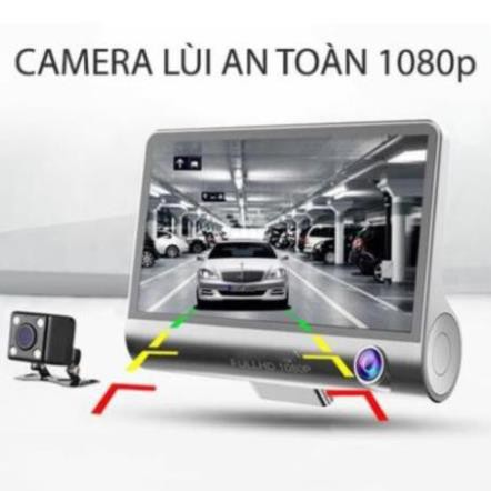 Camera hành trình ô tô 3 mắt X005 4 inch fullHD 1080p , camera sau chống nước - BM31 - BẢO HÀNH 6 THÁNG | BigBuy360 - bigbuy360.vn